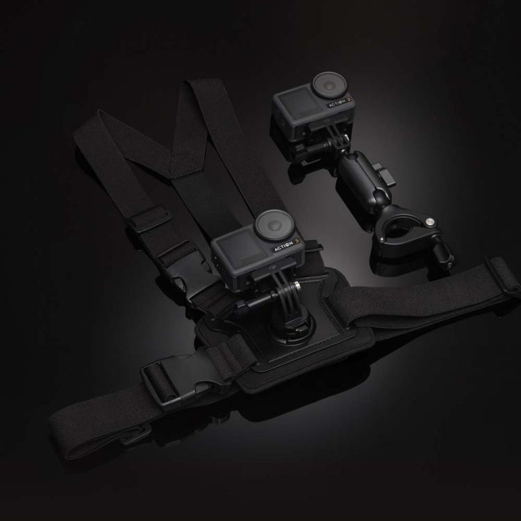 Correa de pecho Original Ciclismo + Kit de abrazadera de manillar para DJI Osmo Action — imagen 4