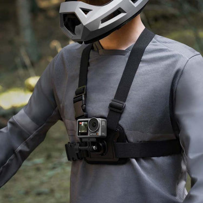 Correa de pecho Original Ciclismo + Kit de abrazadera de manillar para DJI Osmo Action — imagen 5