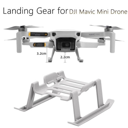 Soporte de tren de aterrizaje de liberación rápida para trípode elevado para DJI Mavic Mini (gris)