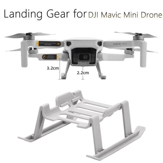 Soporte de tren de aterrizaje de liberación rápida para trípode elevado para DJI Mavic Mini (gris)