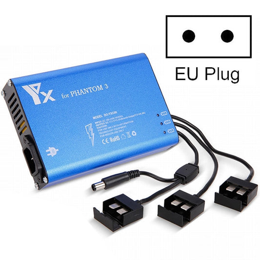 Batería Cargador de controlador de inteligente 4 en 1 Parallel Power Hub, Tipo de enchufe: enchufe de la UE