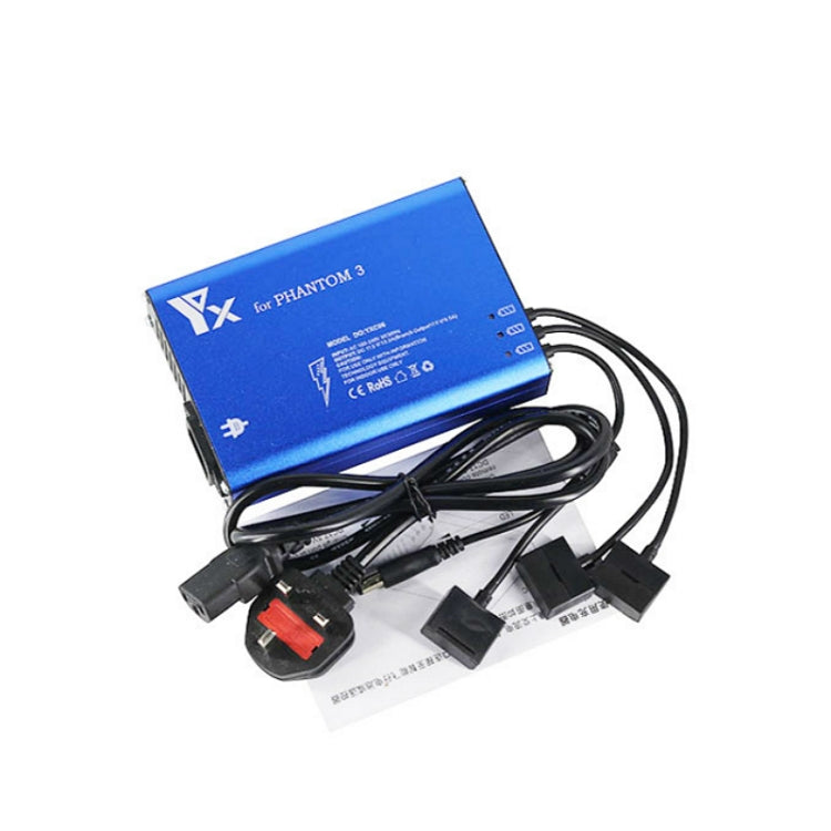Batería Cargador de controlador de inteligente 4 en 1 Parallel Power Hub, Tipo de enchufe: enchufe de Reino Unido — imagen 9