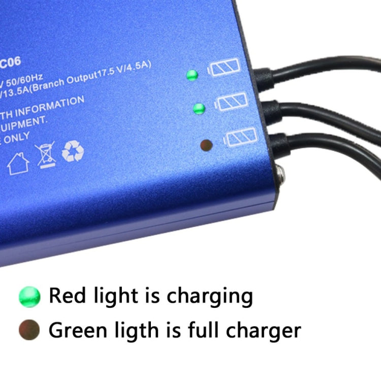 Batería Cargador de controlador de inteligente 4 en 1 Parallel Power Hub, tipo de enchufe: enchufe AU — imagen 4
