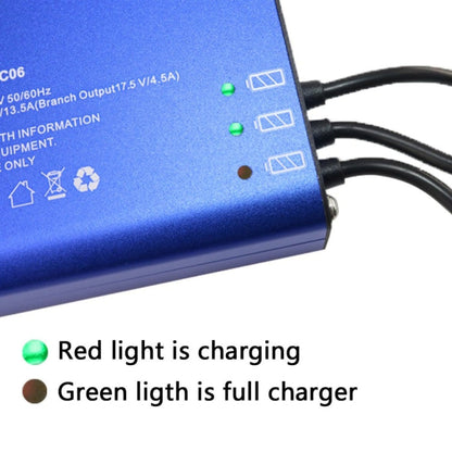 Batería Cargador de controlador de inteligente 4 en 1 Parallel Power Hub, tipo de enchufe: enchufe AU — imagen 4