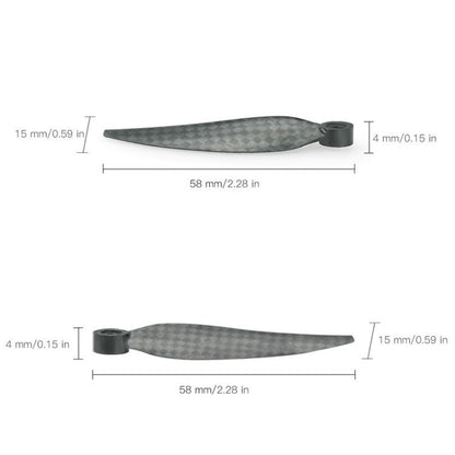 Hélice de fibra de carbono 2 pares RCSTQ para Dron para DJI Mavic Mini — imagen 3