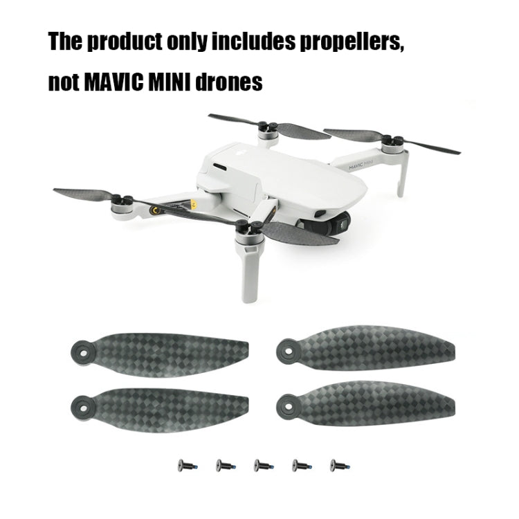 Hélice de fibra de carbono 2 pares RCSTQ para Dron para DJI Mavic Mini — imagen 9