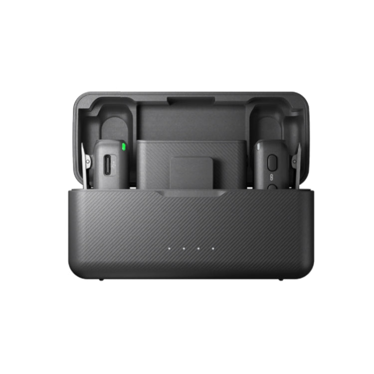 Transmisión inalámbrica Mic Original con pantalla táctil OLED, modelo: 2 transmisores 1 receptor para DJI Mic