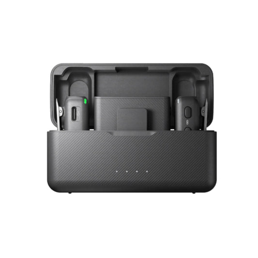 Transmisión inalámbrica Mic Original con pantalla táctil OLED, modelo: 2 transmisores 1 receptor para DJI Mic