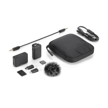 Transmisión inalámbrica Mic Original con pantalla táctil OLED, modelo: 1 transmisores 1 receptor para DJI Mic — imagen 5