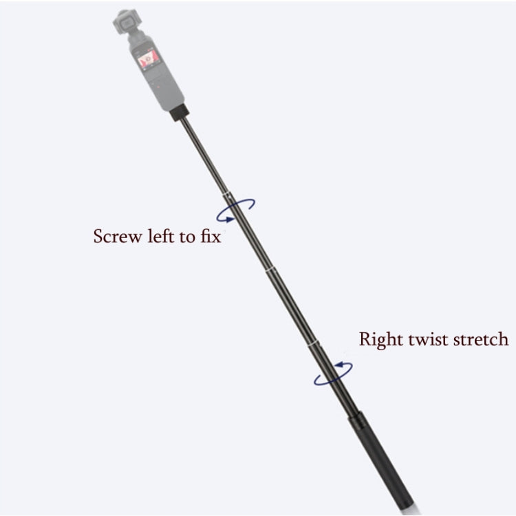 Estabilizador de barra de extensión YC573B Dedicado Selfie Barra de extensión para Feiyu G5 / SPG / WG2 Gimbal, / Pocket 2 p…