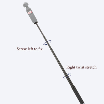 Estabilizador de barra de extensión YC667C Dedicado Selfie Barra de extensión para Feiyu G5 / SPG / WG2 Gimbal, / Pocket 2 p…