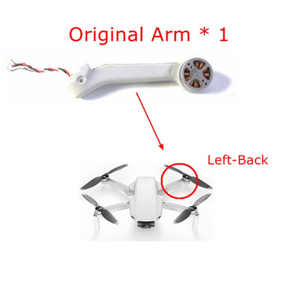 Piezas de reparación de brazo de Motor de avión para DJI Mavic Mini (brazo trasero izquierdo) — imagen 2