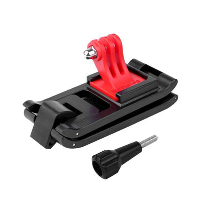 Soporte Sunnylife Ty-Q9266 para Insta360 Go / / Gopro Stracketizer Mochila Clip de mochila con tornillo para DJI Osmo Action