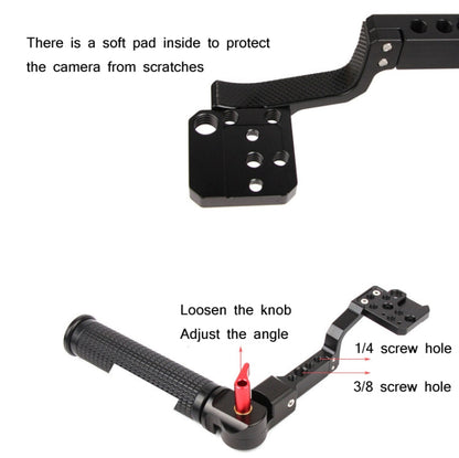 SUNNYLIFE RO-Q9233 Tipo de transporte Tipo AJUSTABLE SLR HANDER para DJI RSC 2 (Negro) — imagen 3
