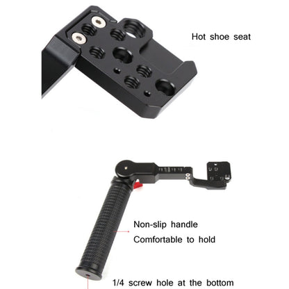 SUNNYLIFE RO-Q9233 Tipo de transporte Tipo AJUSTABLE SLR HANDER para DJI RSC 2 (Negro) — imagen 4