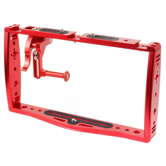 Funda Buceo DUAL Handheld Grip Sartelizador Estabilizador Extensión Teléfono Abrazadera Cámara de la plataforma de la caja d…
