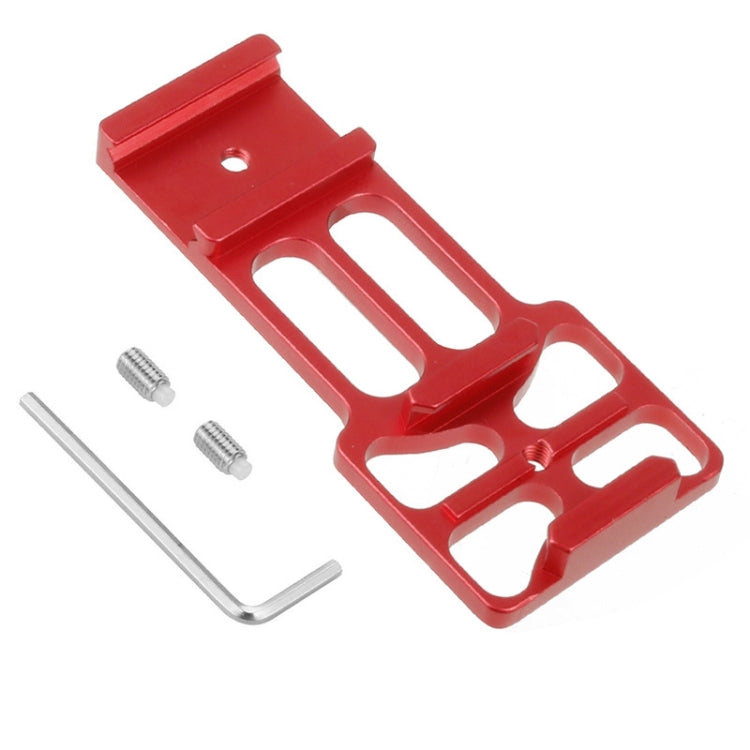 Montaje del lado del riel de 20 mm para Gopro Hero9 Black / Hero8 Black / 7/6/5/5 Sesiones / 4 Sesión / 4/3 + / 3/2/1, Osmo…