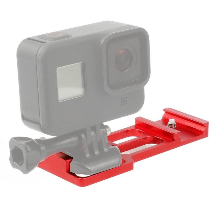 Montaje del lado del riel de 20 mm para Gopro Hero9 Black / Hero8 Black / 7/6/5/5 Sesiones / 4 Sesión / 4/3 + / 3/2/1, Osmo……
