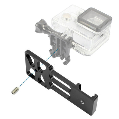 Montaje del lado del riel de 20 mm para Gopro Hero9 Negro / Hero8 Negro / 7/6/5/5 Sesión / 4 Sesión / 4/3 + / 3/2/1, Osmo Ac…