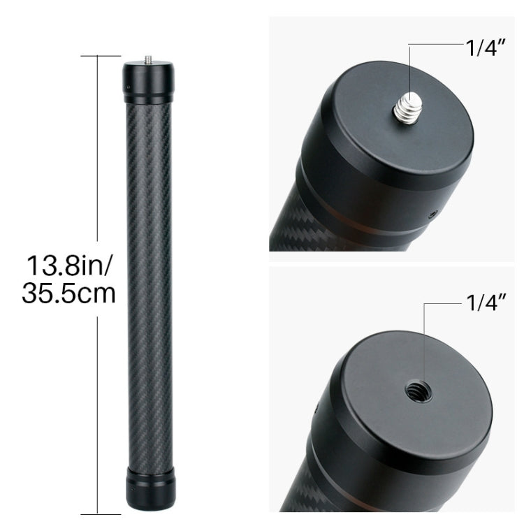 Ulanzi Agimbalgear Estabilización de mano Gimbal Varilla de extensión de fibra de carbono — imagen 3