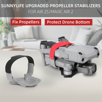 Soporte de cuchillas Sunnylife A2S-Q9358 fijado Propulsor Fijador de protección para DJI Mavic Air 2 / Air 2S (rojo) para DJ…