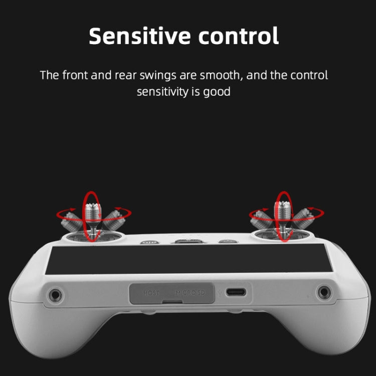 Control remoto Original con pantalla Joystick de aleación de aluminio Controlador de velocidad para DJI Mini 3 Pro — imagen 4