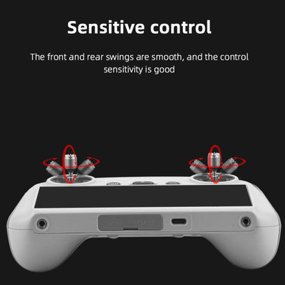 Control remoto Original con pantalla Joystick de aleación de aluminio Controlador de velocidad para DJI Mini 3 Pro — imagen 4
