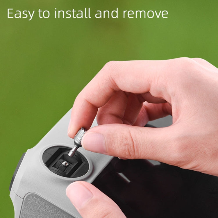 Control remoto Original con pantalla Joystick de aleación de aluminio Controlador de velocidad para DJI Mini 3 Pro — imagen 6