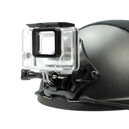 Base de casco de montaje Versión actualizada Adaptador de fijo CS CS NVG Soporte para Gopro Hero9 Negro / Hero8 Negro / 7/6/…