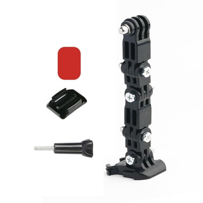 Set 2 Ciclismo Casco Adhesivo Montaje Multi-articular Sistema fijo, Gopro Hero9 Black / Hero8 Negro / 7/6/5/5 Sesión / 4 Ses…