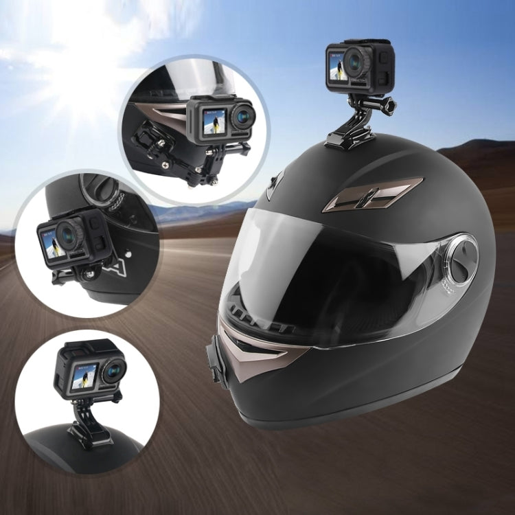 Set 2 Ciclismo Casco Adhesivo Montaje Multi-articular Sistema fijo, Gopro Hero9 Black / Hero8 Negro / 7/6/5/5 Sesión / 4 Ses…