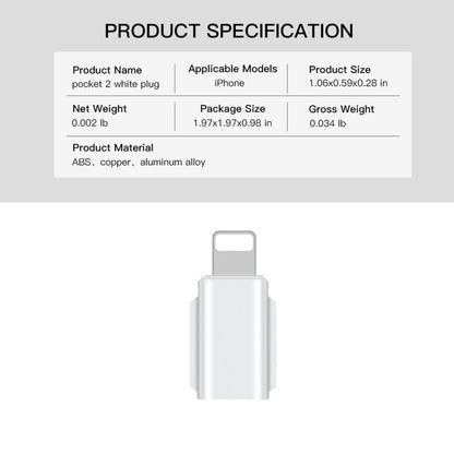 Adaptador de teléfono inteligente RCSTQ para el bolsillo OSMO 1/2, Color: 8 PIN para DJI Osmo — imagen 2