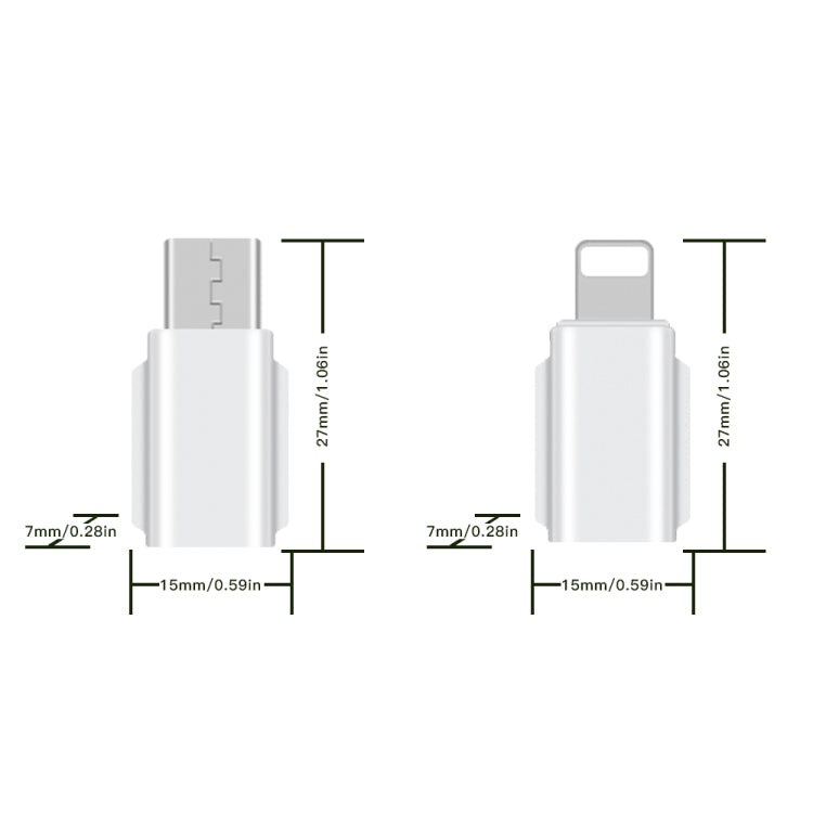 Adaptador de teléfono inteligente RCSTQ para el bolsillo OSMO 1/2, Color: 8 PIN para DJI Osmo — imagen 3
