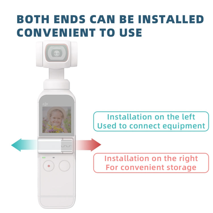 Adaptador de teléfono inteligente RCSTQ para el bolsillo OSMO 1/2, Color: 8 PIN para DJI Osmo — imagen 4