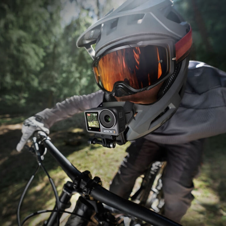 Original casco de liberación rápida barbilla accesorios de fijación de cámara para DJI Osmo Action 3 — imagen 4