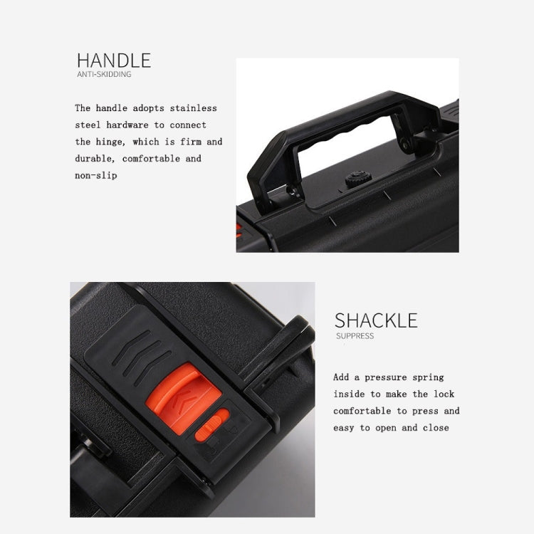 Bolsa de caja impermeable a prueba de golpes a prueba de explosiones (Negro) — imagen 4
