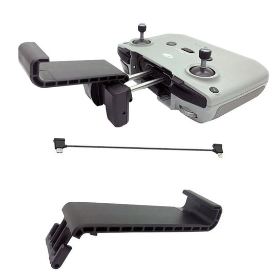 Soporte de extensión de tableta RC, Estilo: grande+para la línea de manzana para DJI Mavic 3 / Mini 2 / Air 2S para DJI DJI…