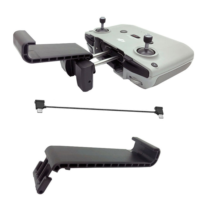 Soporte de extensión de tableta RC, Estilo: Línea grande+tipo-C Línea para DJI Mavic 3 / Mini 2 / Air 2S para DJI DJI Mavic…