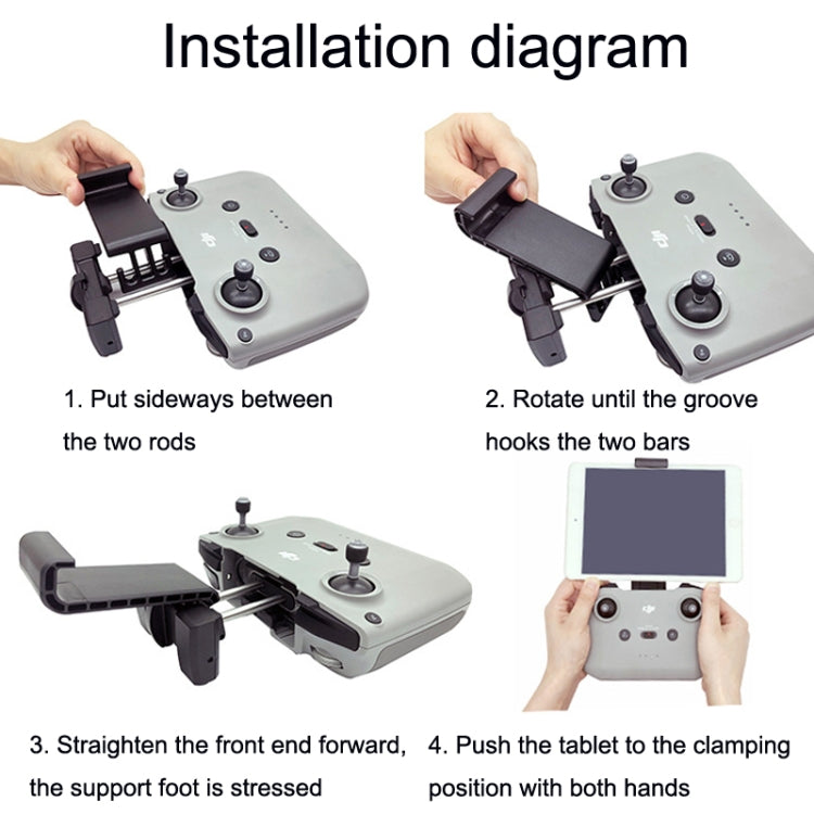 Soporte de extensión de tableta RC, Estilo: Gran+Micro Línea para DJI Mavic 3 / Mini 2 / Air 2S para DJI DJI Mavic 3, DJI Mi…