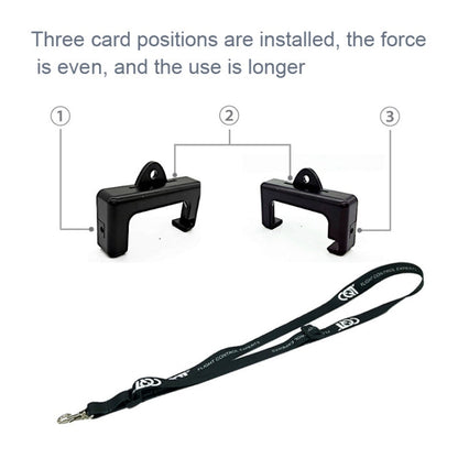 Lanyard de control remoto CQT con gancho, Estilo: solo hebilla para DJI Mavic Air 2 / Mini 3 Pro / Mini 2 para DJI DJI Mavic…