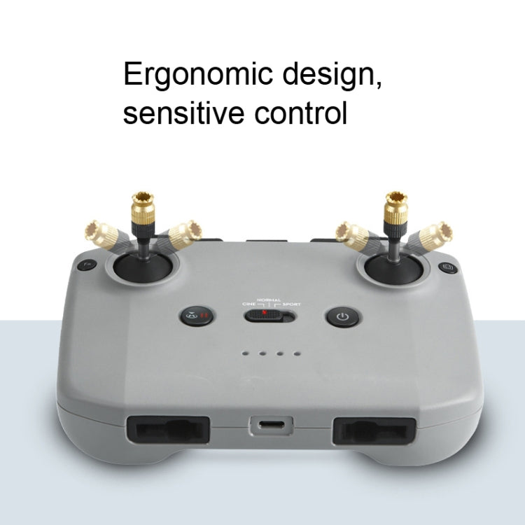 Control remoto Joystick de extensión de aleación de aluminio para DJI Mavic Air 2 / Mini 3 Pro / Mini 2 para DJI DJI Mavic A…