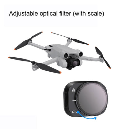 Filtro de aleación de aleación Accesorios de de aluminio RCSTQ, Estilo: ND16 para DJI Mini 3 Pro — imagen 4