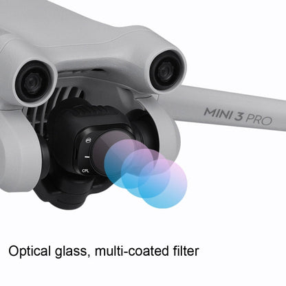 Filtro de aleación de aleación Accesorios de de aluminio RCSTQ, Estilo: ND32 para DJI Mini 3 Pro — imagen 5