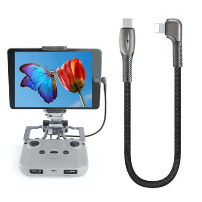 Cable de cable de aluminio de aleación de aluminio, Estilo: 8 pines para DJI Mavic 3 / Mavic Air 2 / Mini 3 Pro y más para D…