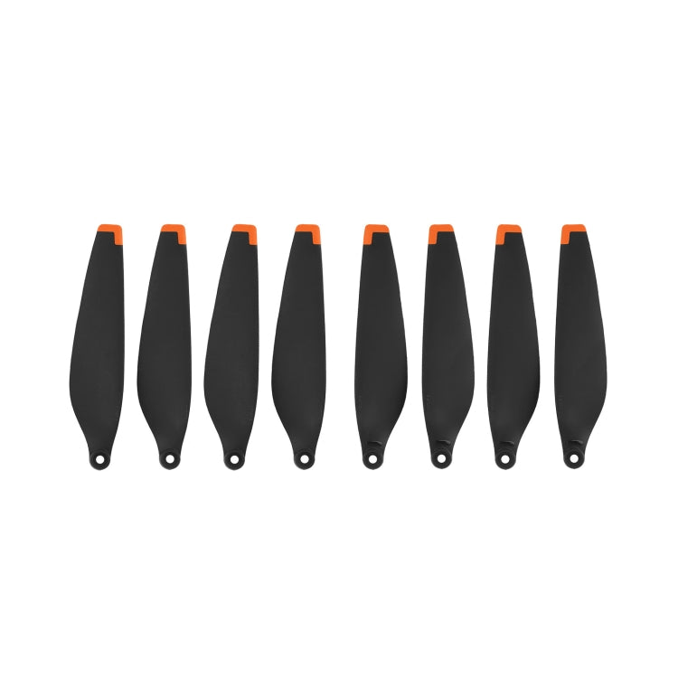 Hélices de ala de bajo 8 PCS 6030F ruido colorido de doble cara, color: punta de naranja para DJI Mini 3 Pro