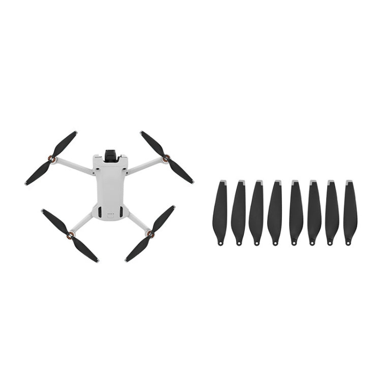 Hélices de ala de bajo 8 PCS 6030F ruido colorido de doble cara, Color: Consejo plateado para DJI Mini 3 Pro — imagen 2