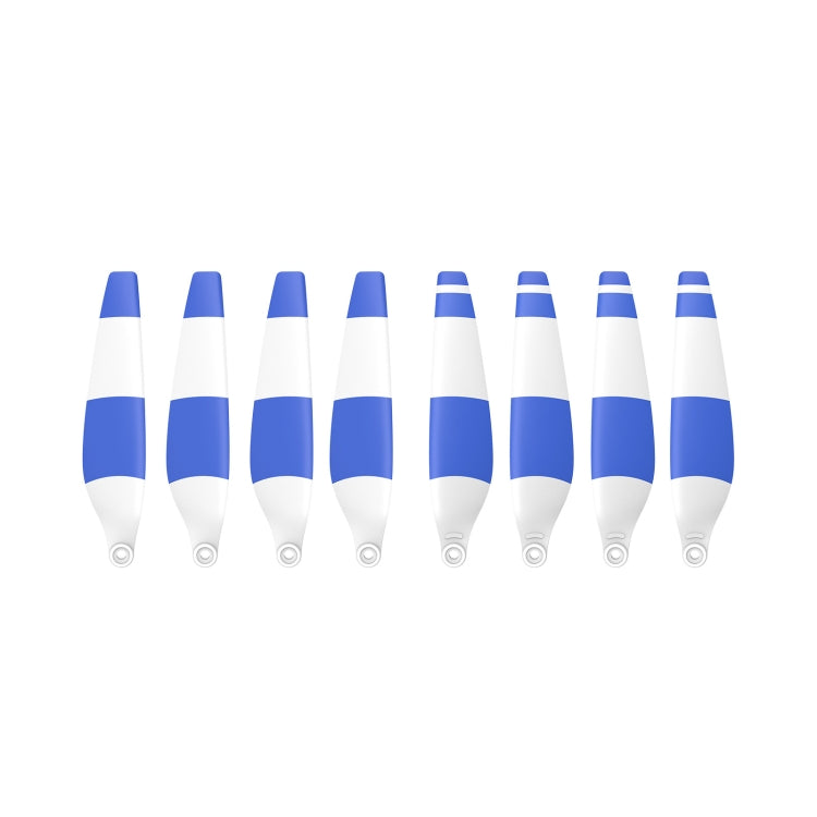 8 PCS 6030F Propulsoras de ala de bajo ruido de doble lado, Color: Blanco Azul para DJI Mini 3 Pro