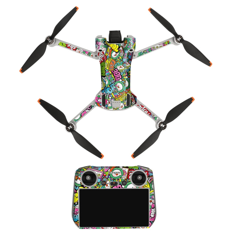 SunnyLife Dron+Remote Control Protective Sticker para DJI Mini 3 Pro (Lindo Pig)