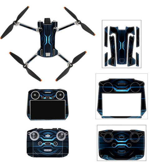SunnyLife Dron+Remote Control Protective Sticker para la versión RC para DJI Mini 3 Pro (puerta de tiempo) — imagen 2