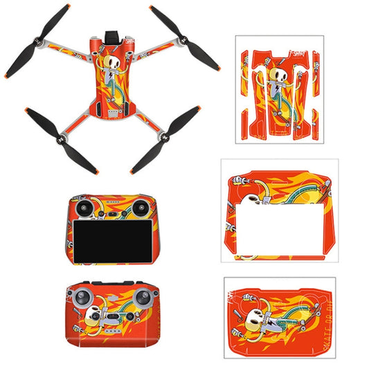 SunnyLife Dron+Remote Control Protective Sticker para la versión RC para DJI Mini 3 Pro (Skateboard) — imagen 2